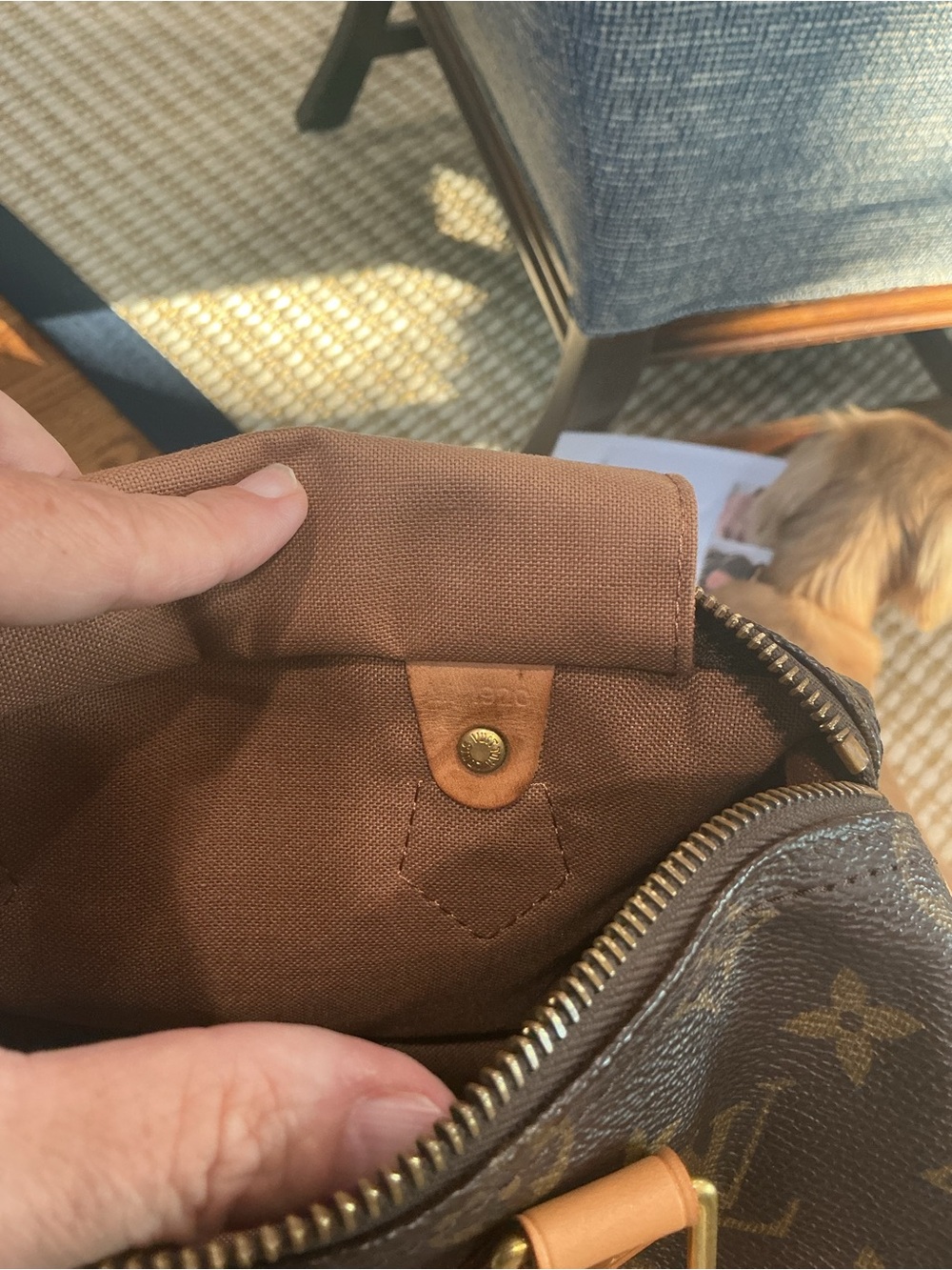 Louis Vuitton Vintage Speedy 25 Monogram | New Vachetta | COA - Picture 10 of 12